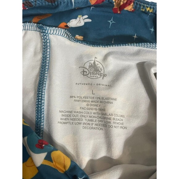 Disney Mickey Mouse and Friends Leggings for Women Disneyland Size Large New - Picture 4 of 16